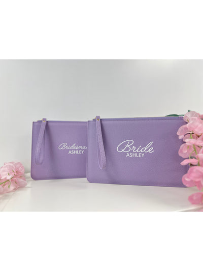 Personalised Clutch bag for Bridal Party