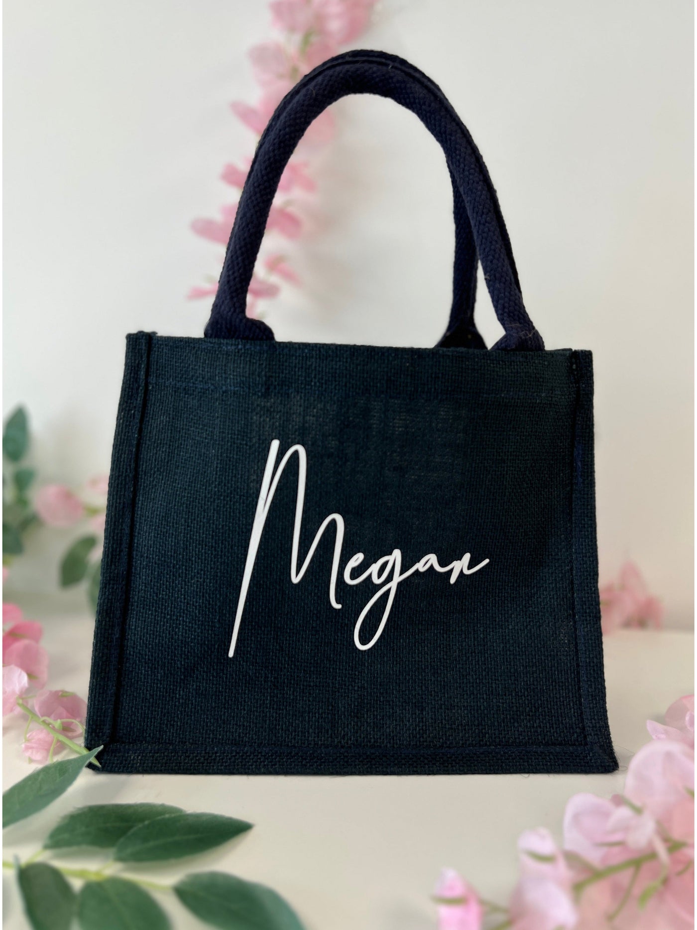 Navy Personalised Tote Bag