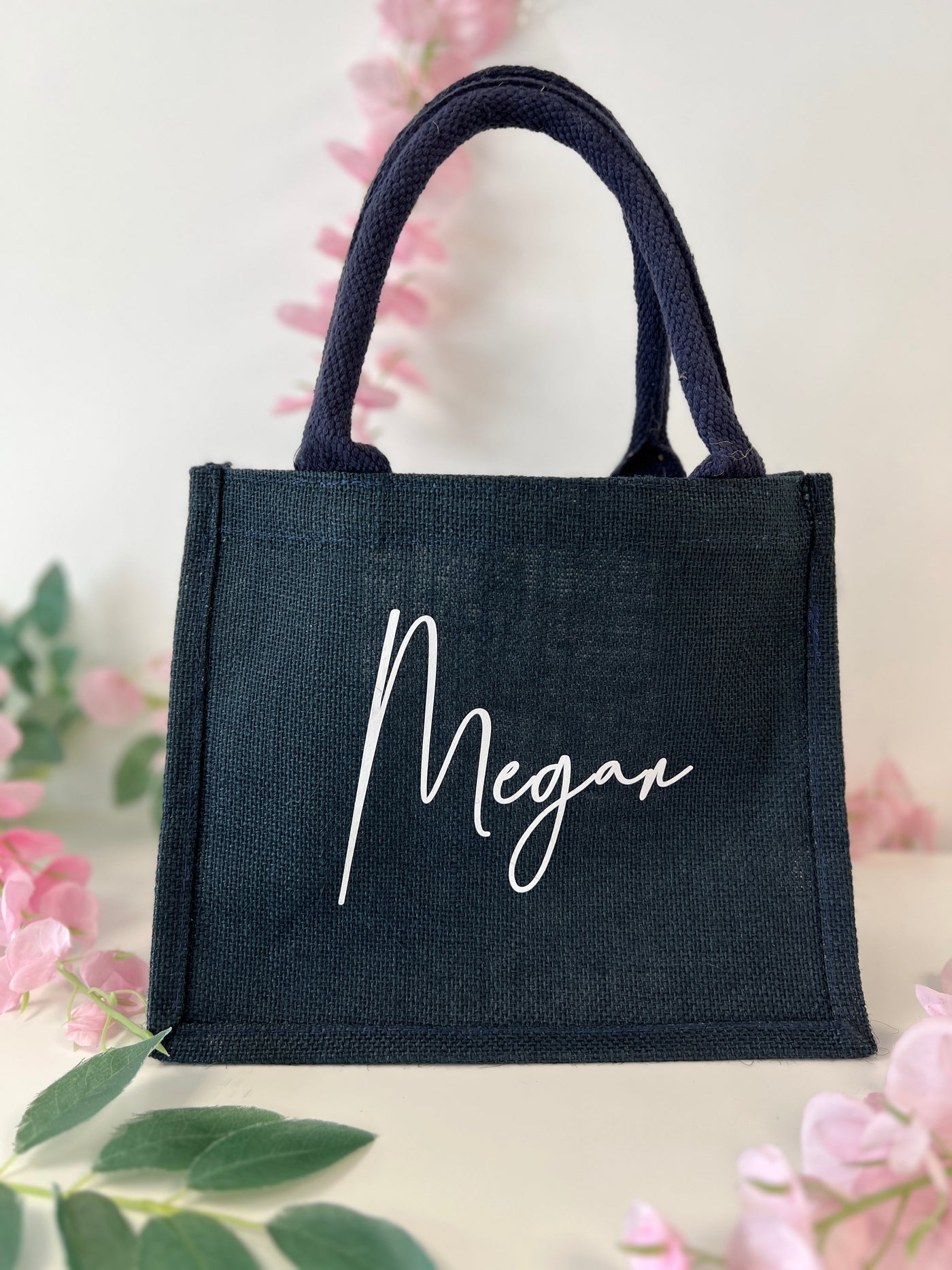 Navy Personalised Tote Bag