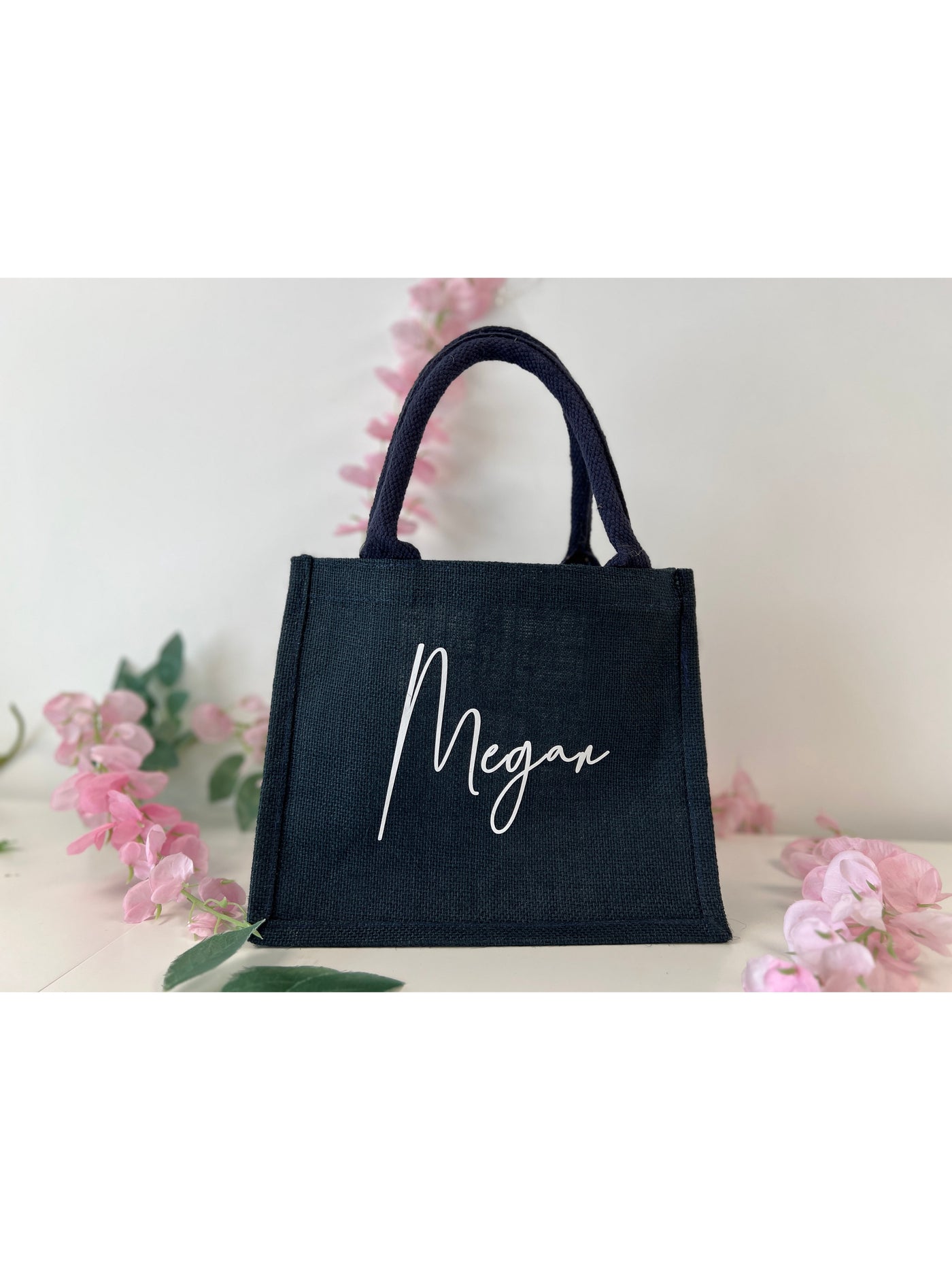 Navy Personalised Tote Bag