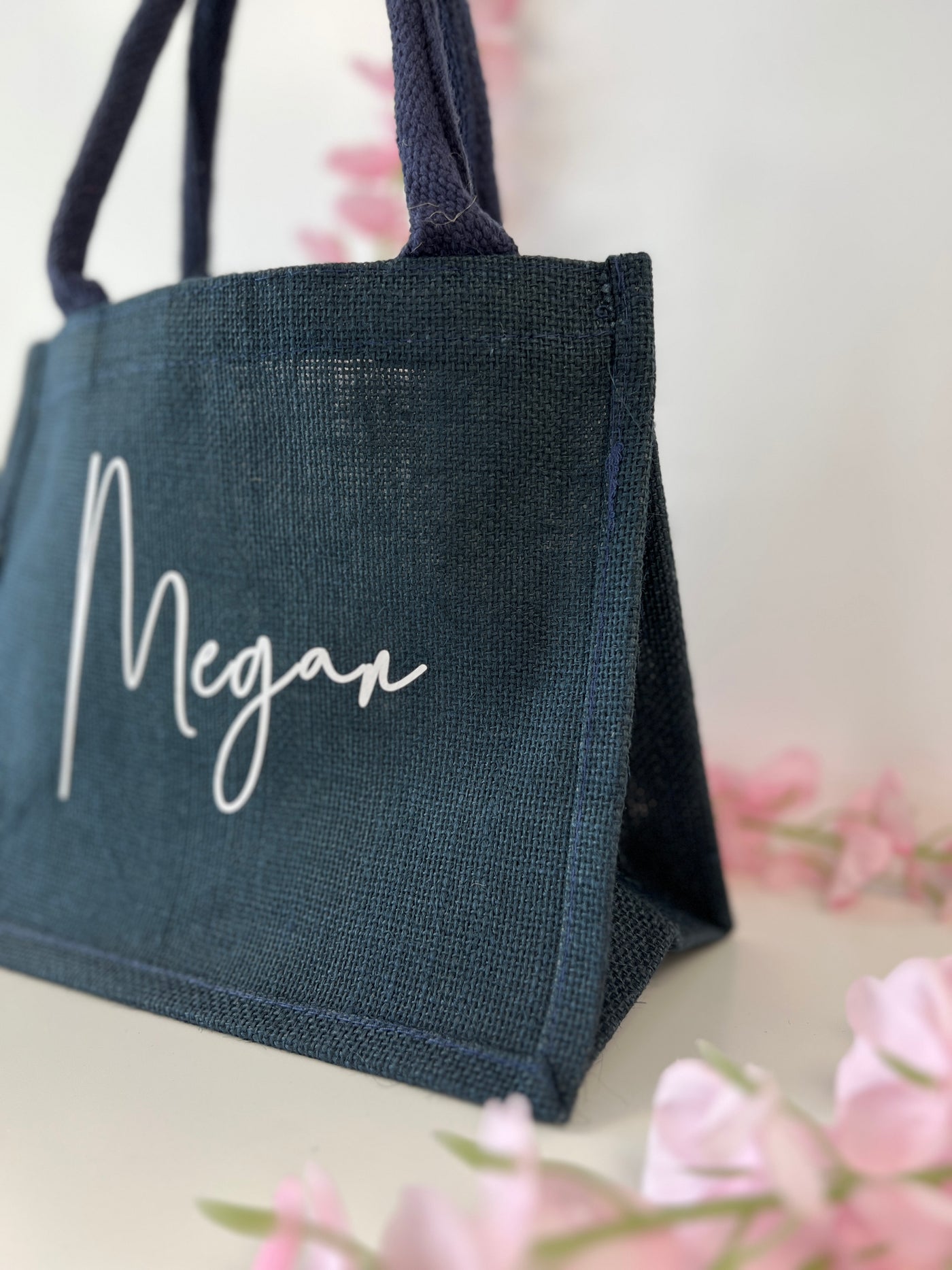 Navy Personalised Tote Bag