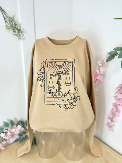 Zodiac Tarot Card Sweatshirt | Fall Sweaters and Shirts