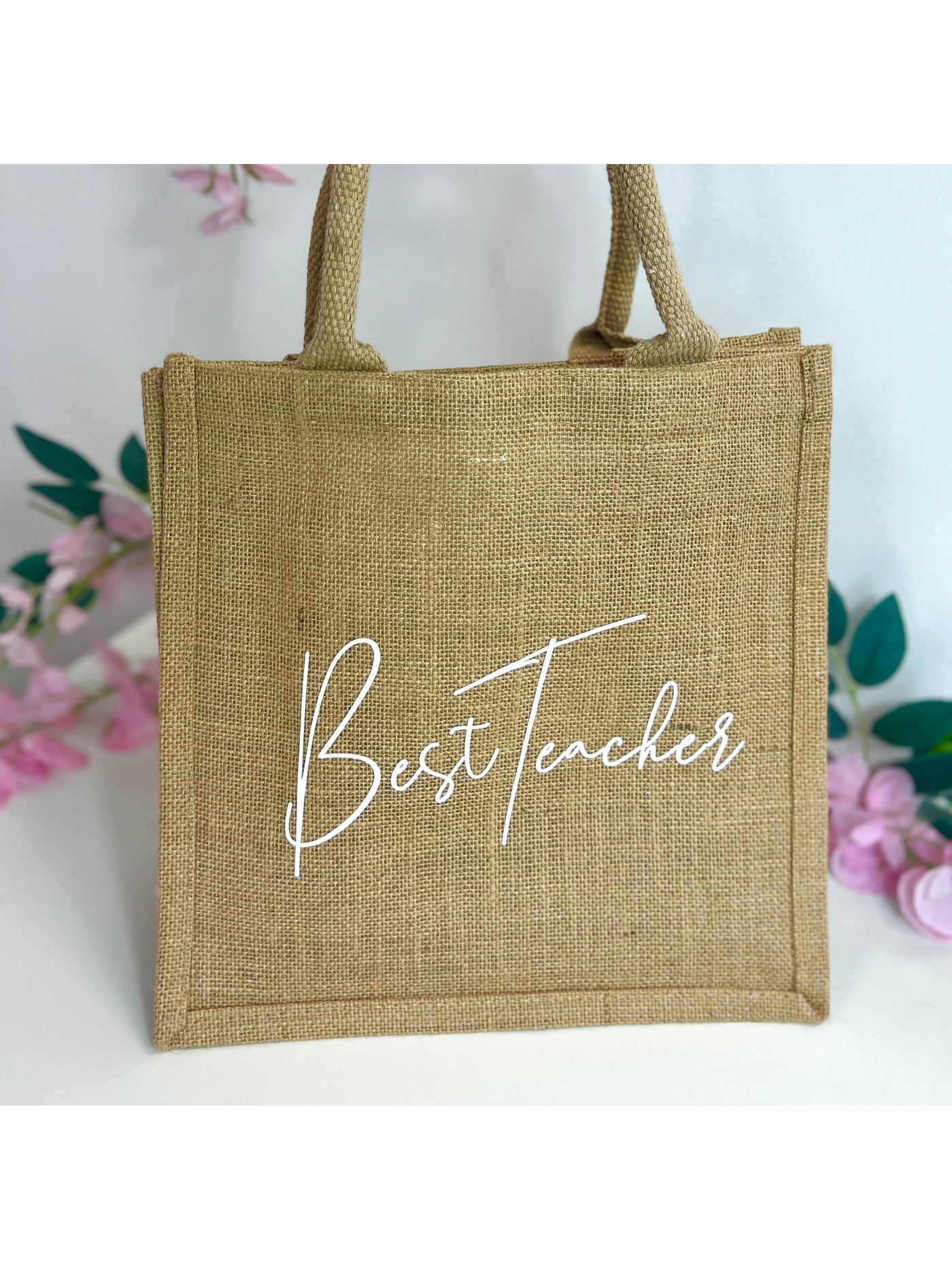 Personalised Teacher Gift Tote Bag