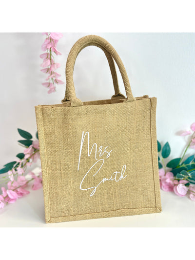 Personalised Teacher Gift Tote Bag