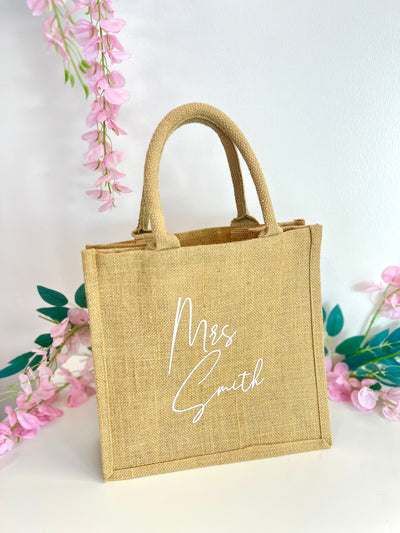 Personalised Teacher Gift Tote Bag