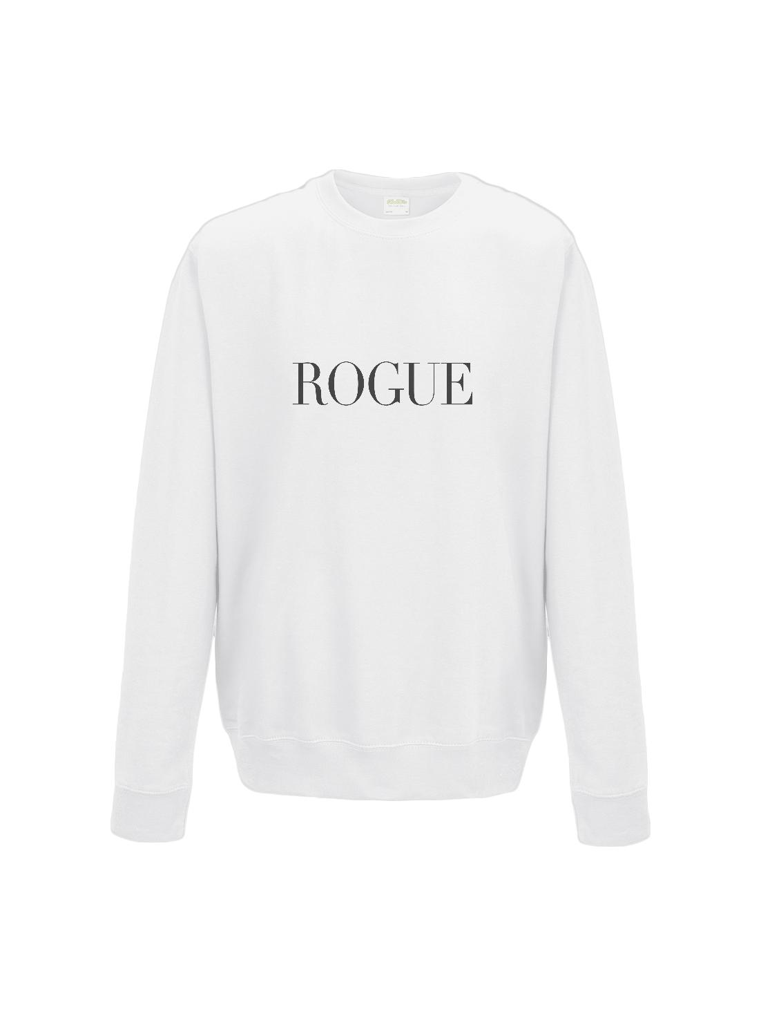ROGUE sweatshirt in white
