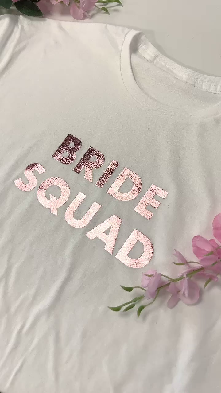 Bride Squad Hen Party Tshirts