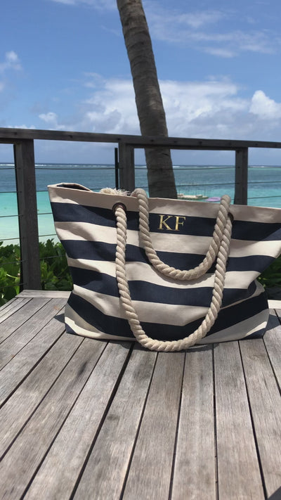 Personalised Beach Bag | Holiday Gift for Her