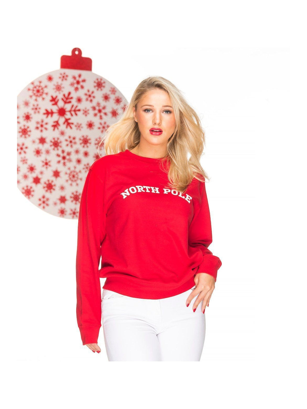 NORTH POLE Christmas Jumper