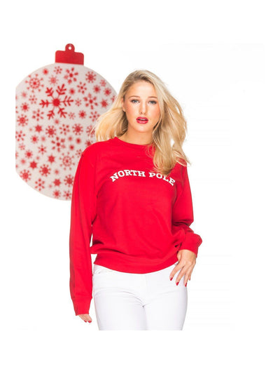 NORTH POLE Christmas Jumper