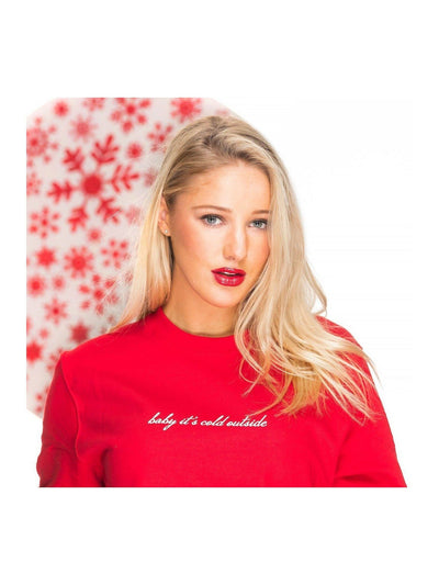 Baby it's cold outside Christmas Jumper