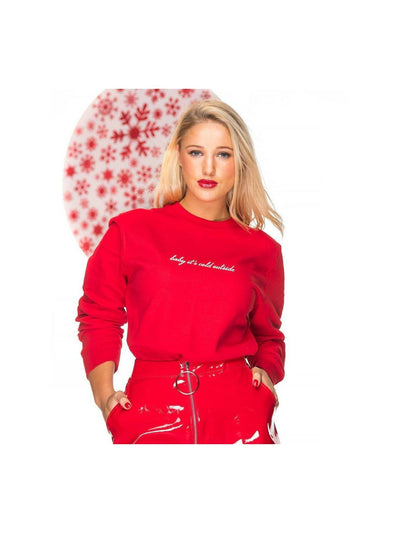 Baby it's cold outside Christmas Jumper