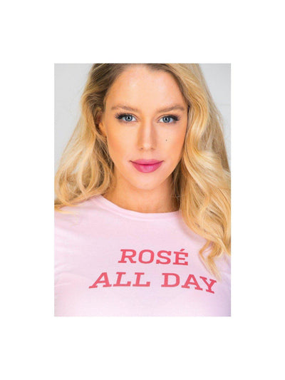 ROSÉ ALL DAY t shirt
