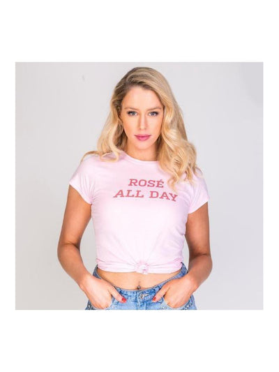 ROSÉ ALL DAY t shirt