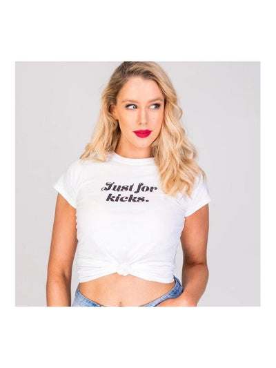 JUST FOR KICKS t shirt