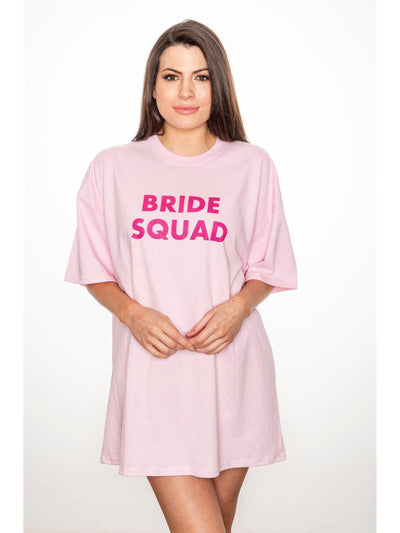 BRIDE SQUAD sleep tshirt | personalised pyjamas