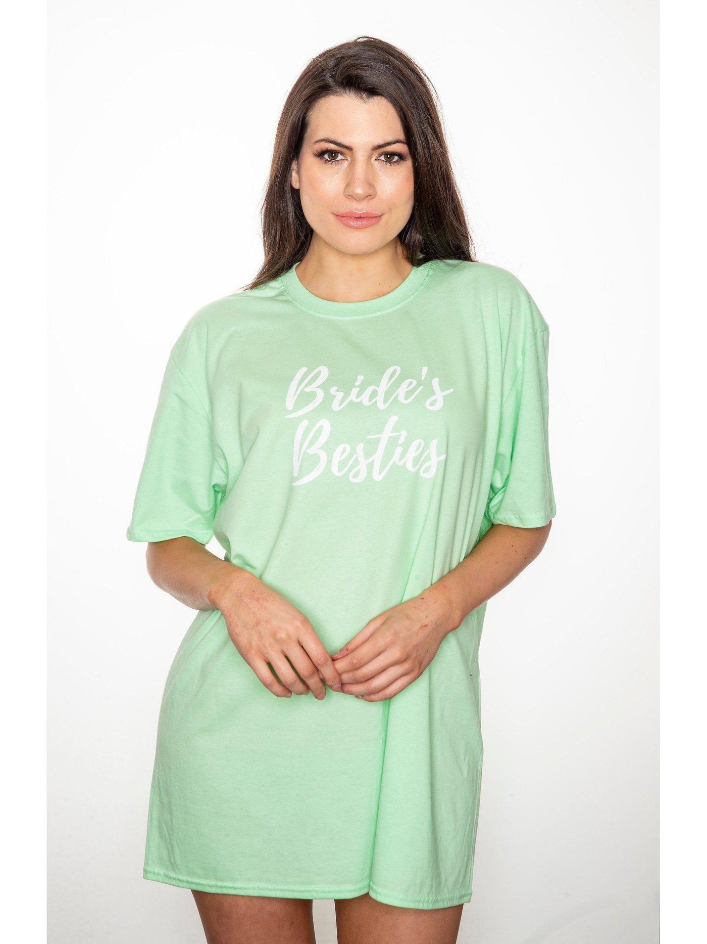 BRIDE'S BESTIES sleep tee | personalised bridesmaid pyjamas