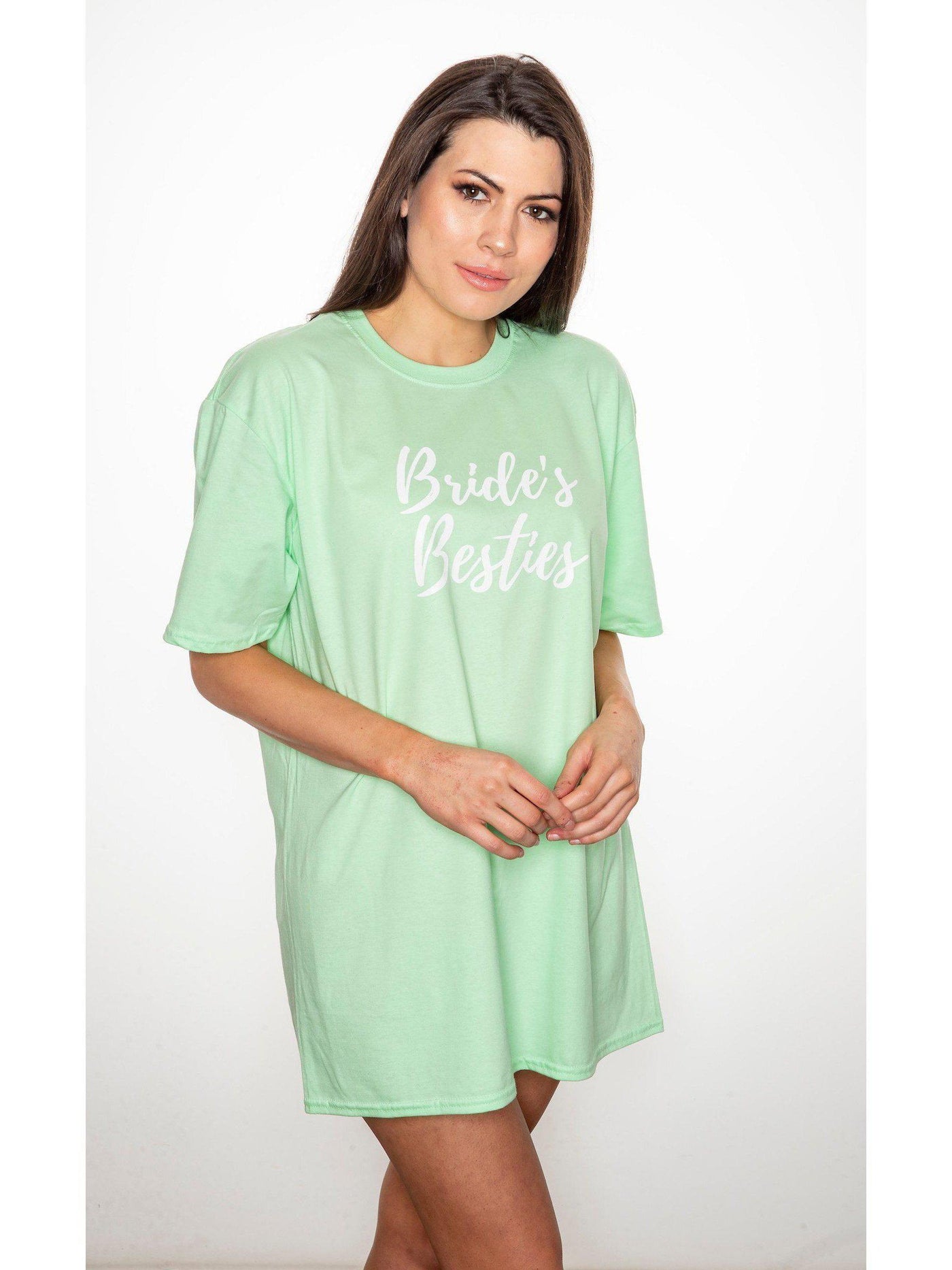 BRIDE'S BESTIES sleep tee | personalised bridesmaid pyjamas