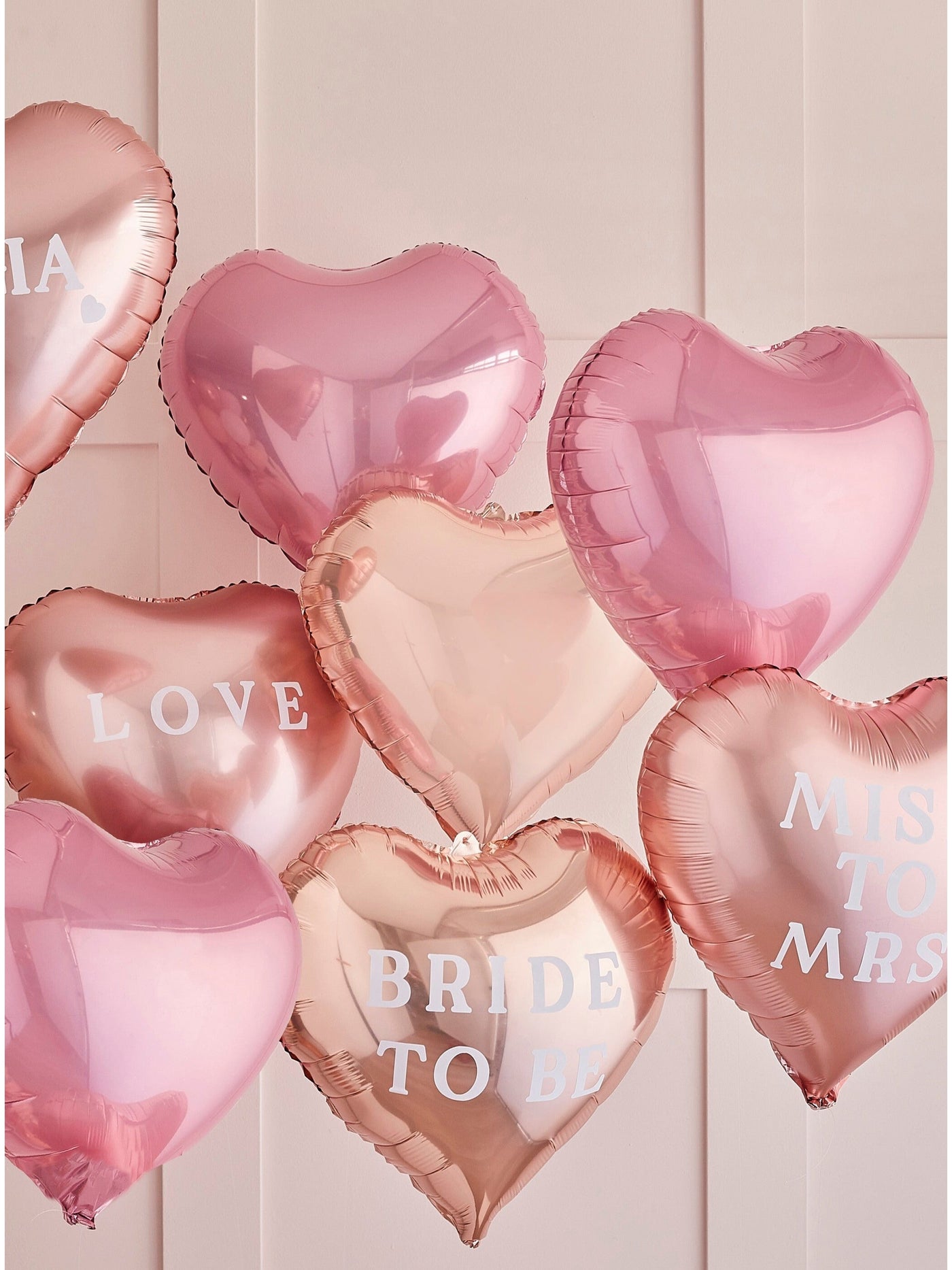 Customisable heart Balloons with Stickers