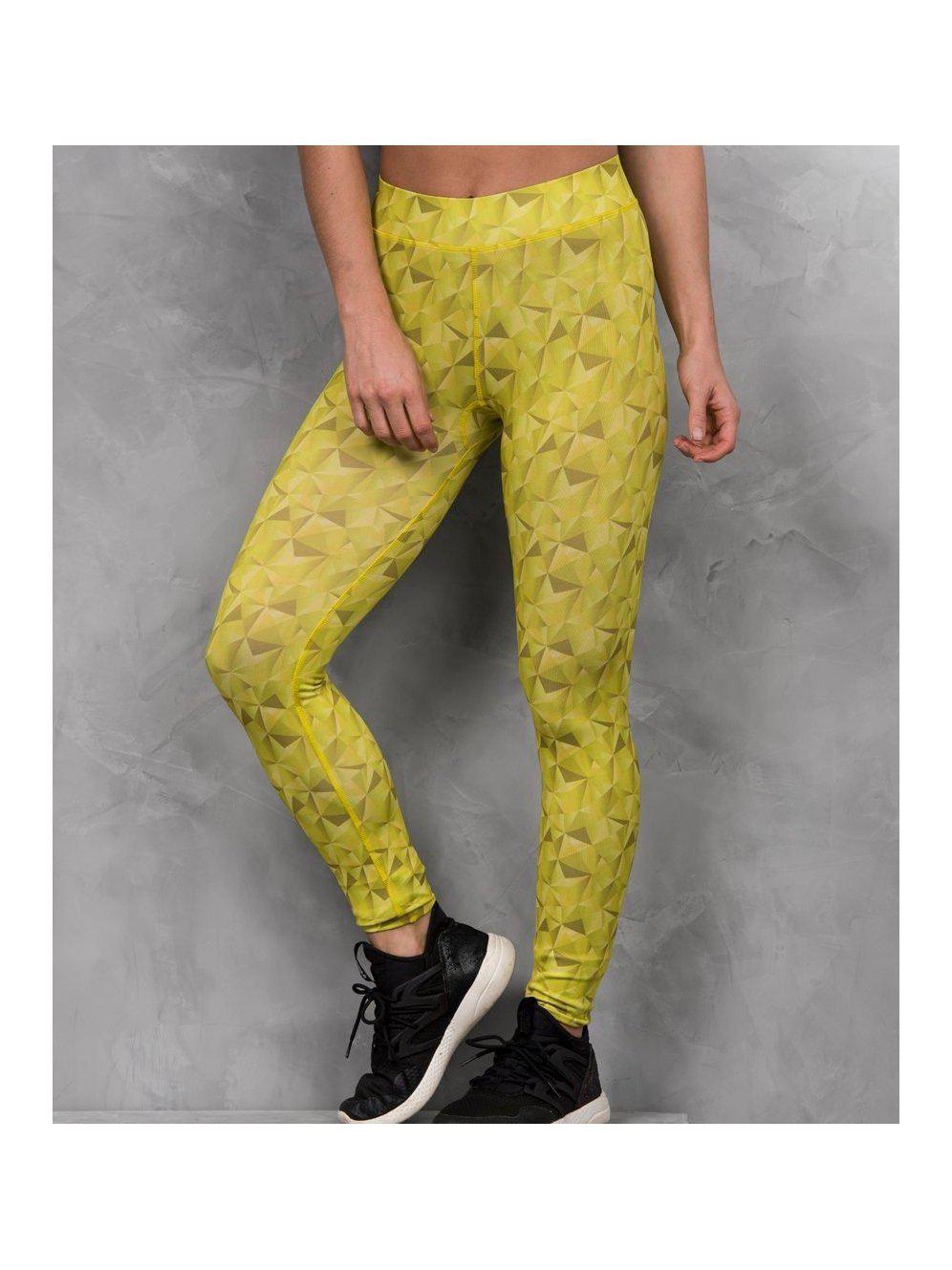 Lemon Lime gym leggings