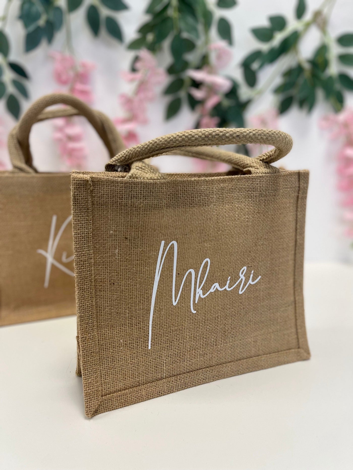 Personalised Jute Gift Bag