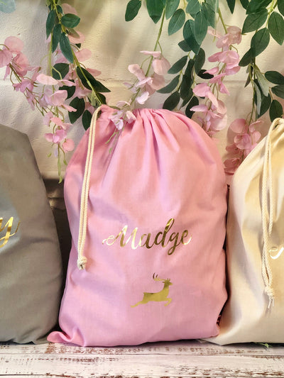 Personalised Santa Sack | Custom Christmas Stocking