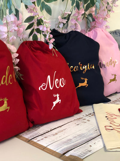 Personalised Santa Sack | Custom Christmas Stocking