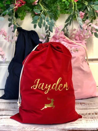 Personalised Santa Sack | Custom Christmas Stocking