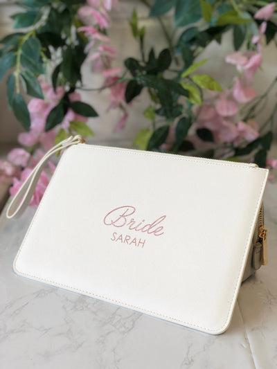 Personalised Clutch bag for Bridal Party