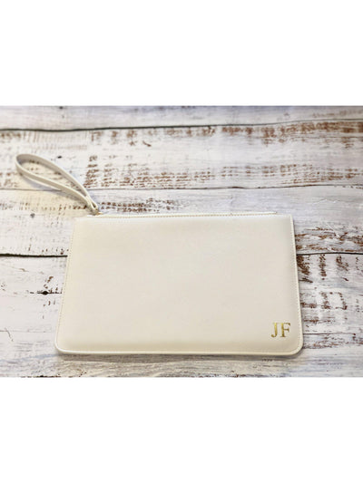 Personalised Clutch bag with monogram