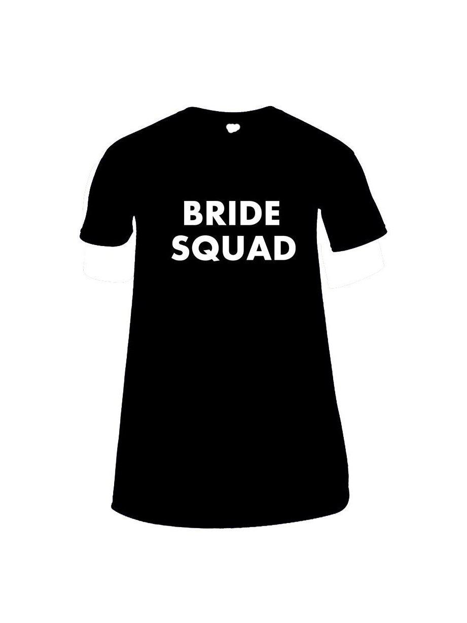 BRIDE SQUAD sleep tshirt | personalised pyjamas