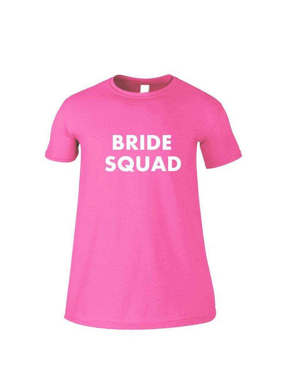 BRIDE SQUAD sleep tshirt | personalised pyjamas