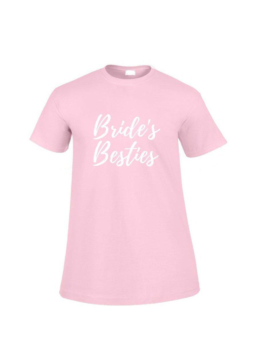 BRIDE'S BESTIES sleep tee | personalised bridesmaid pyjamas