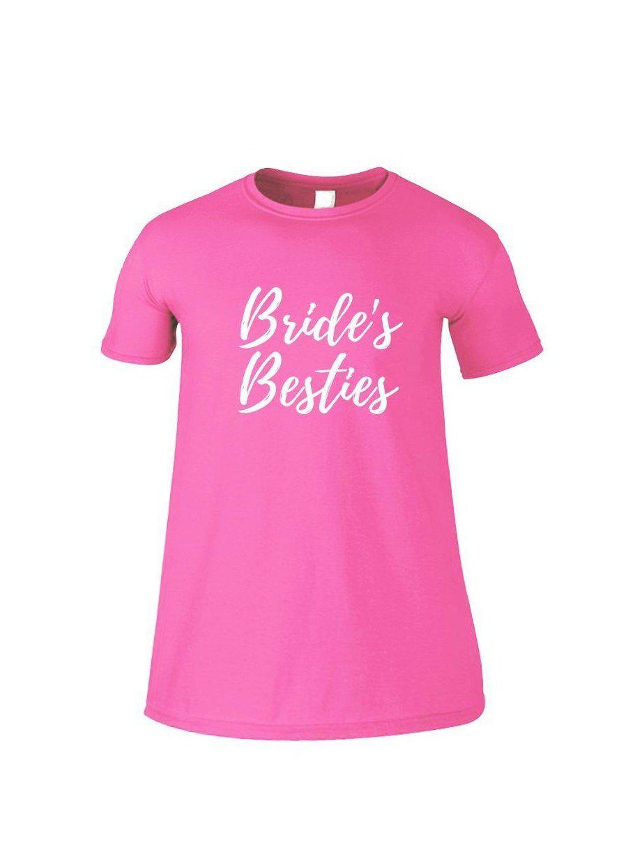 BRIDE'S BESTIES sleep tee | personalised bridesmaid pyjamas