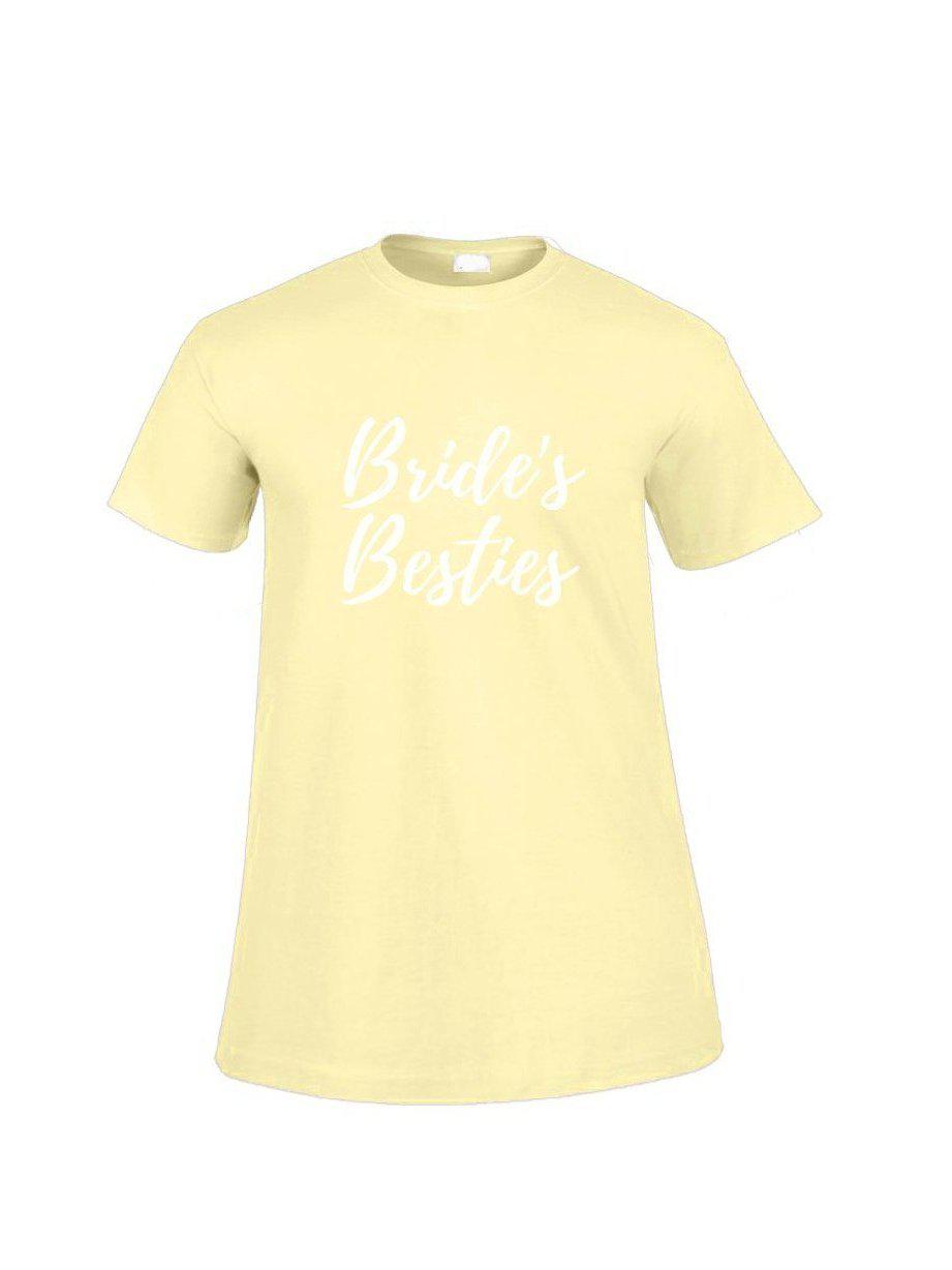 BRIDE'S BESTIES sleep tee | personalised bridesmaid pyjamas