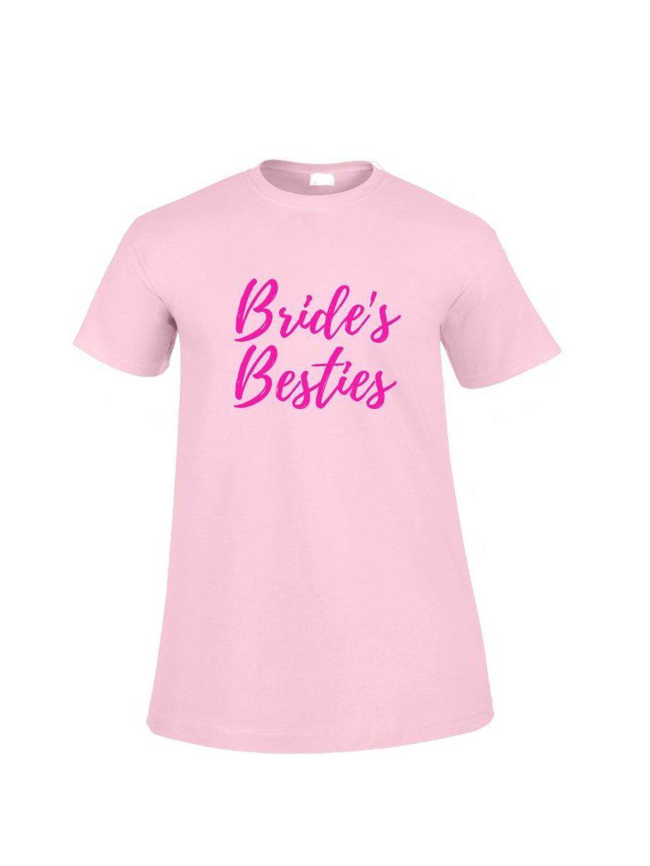 BRIDE'S BESTIES sleep tee | personalised bridesmaid pyjamas