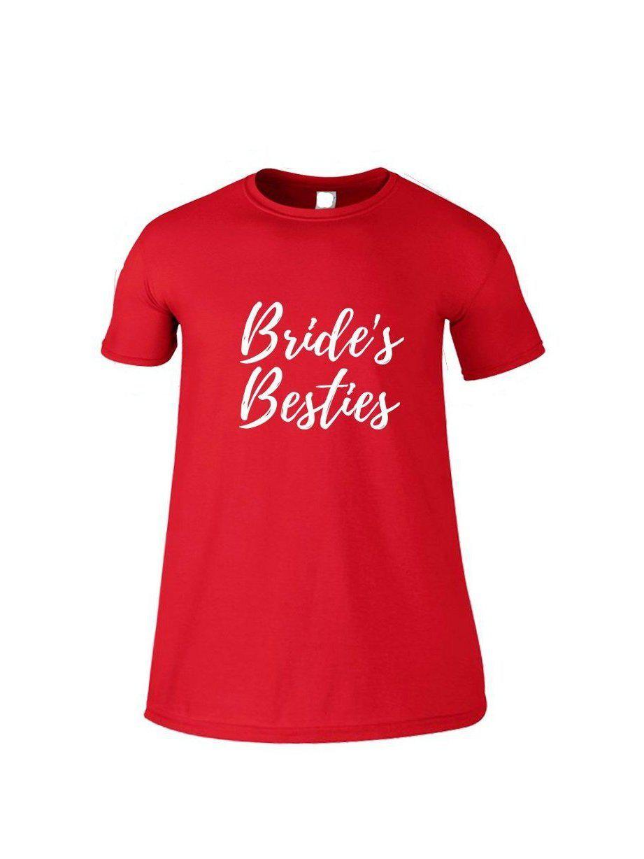 BRIDE'S BESTIES sleep tee | personalised bridesmaid pyjamas