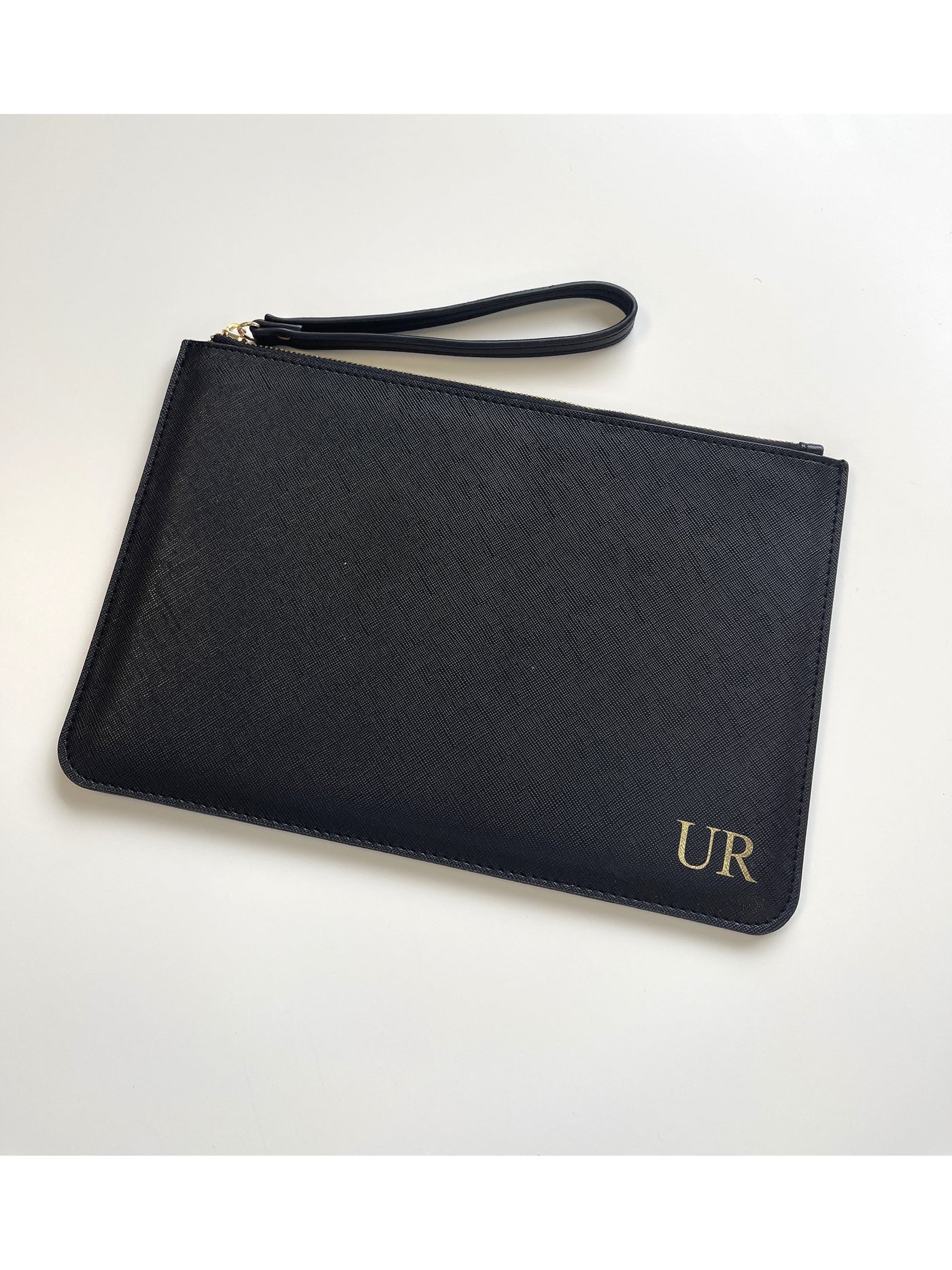 Personalised Clutch bag with monogram