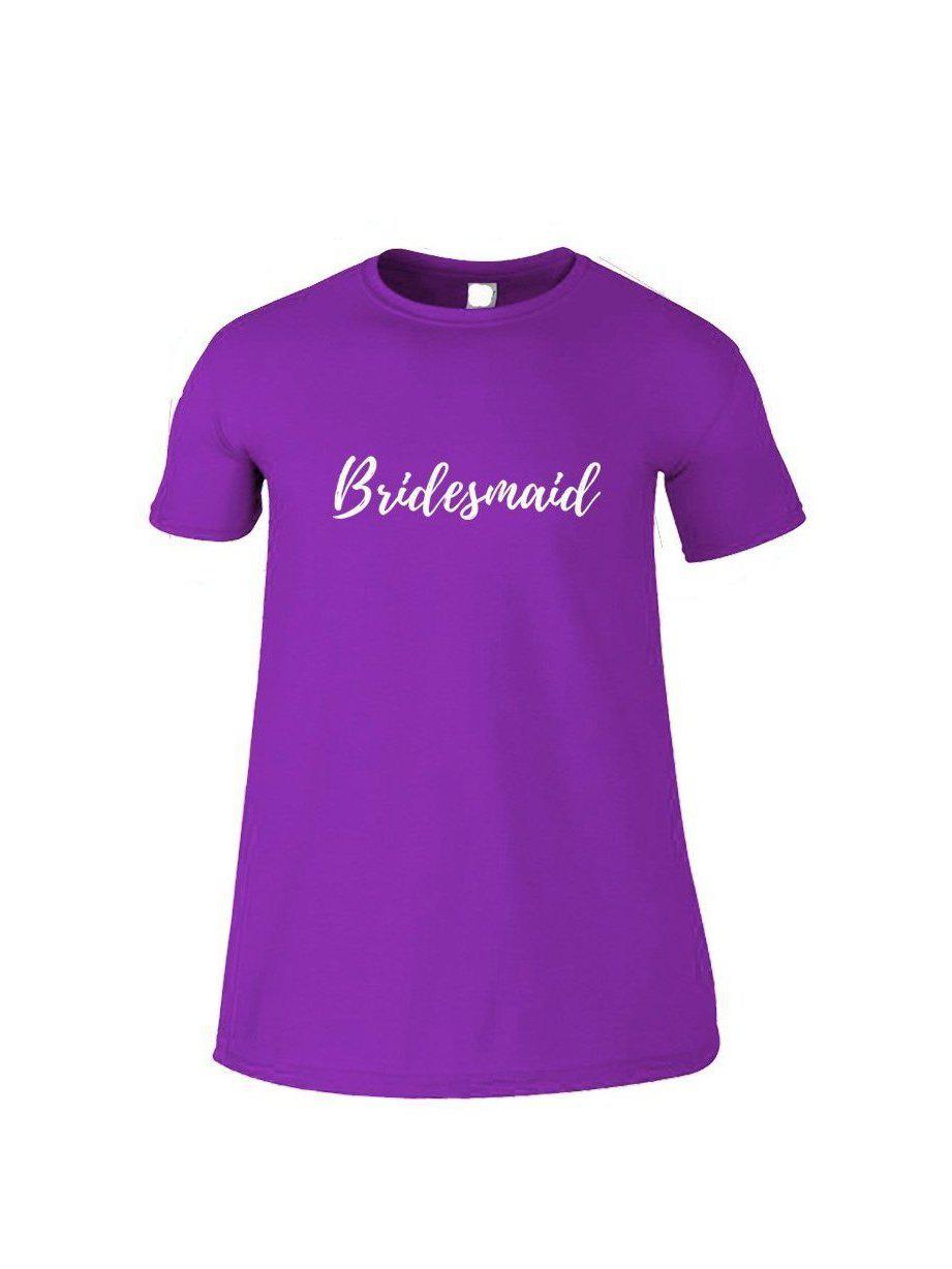 BRIDESMAID pyjamas | personalised sleep shirt