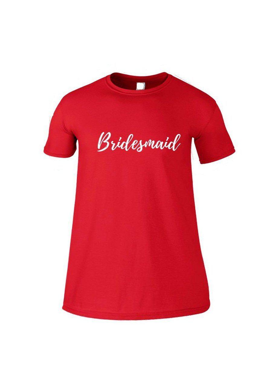 BRIDESMAID pyjamas | personalised sleep shirt