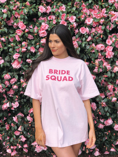 BRIDE SQUAD sleep tshirt | personalised pyjamas