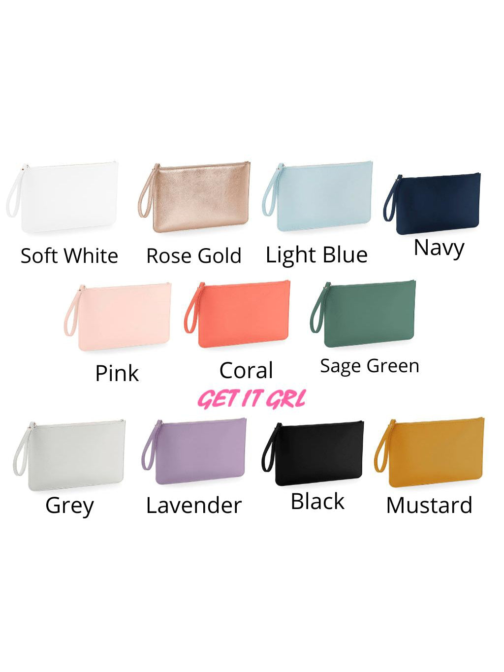 Personalised Clutch bag for Bridal Party