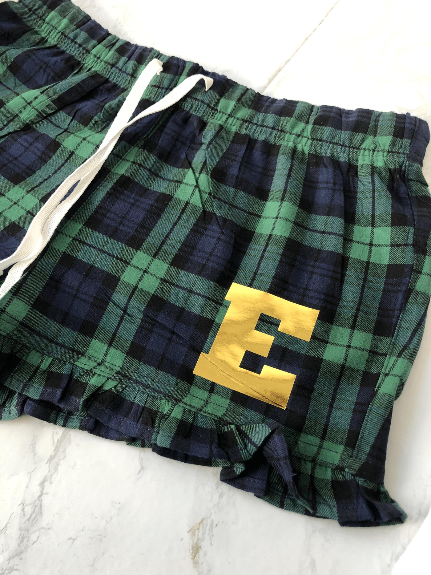 Personalised Varsity Pyjama Set