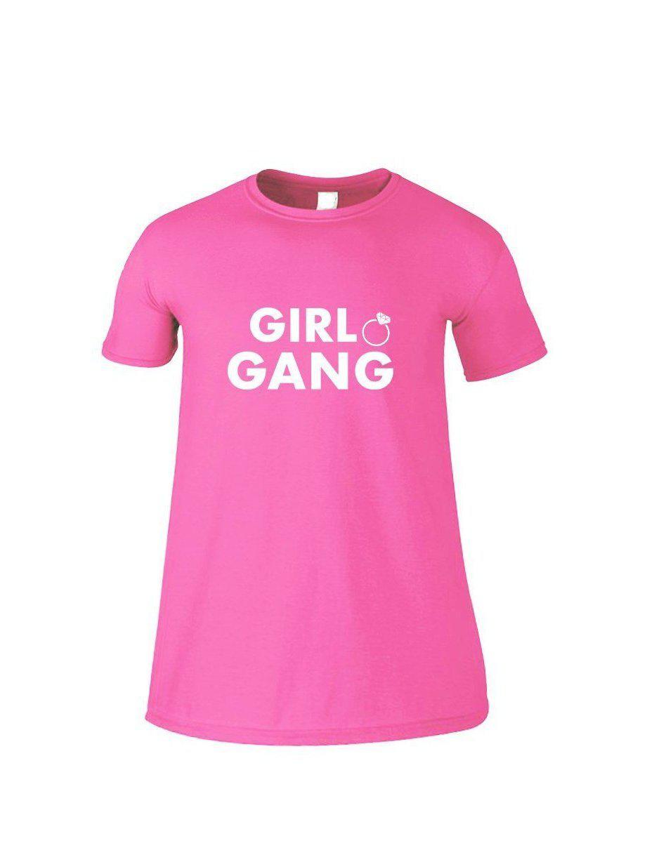 GIRL GANG pyjamas | personalised hen party tshirts