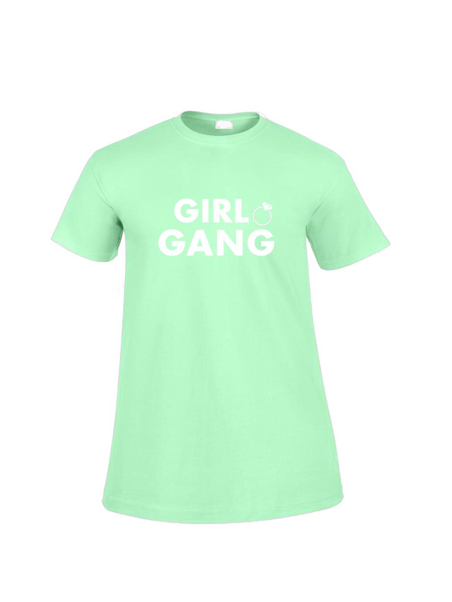 GIRL GANG pyjamas | personalised hen party tshirts