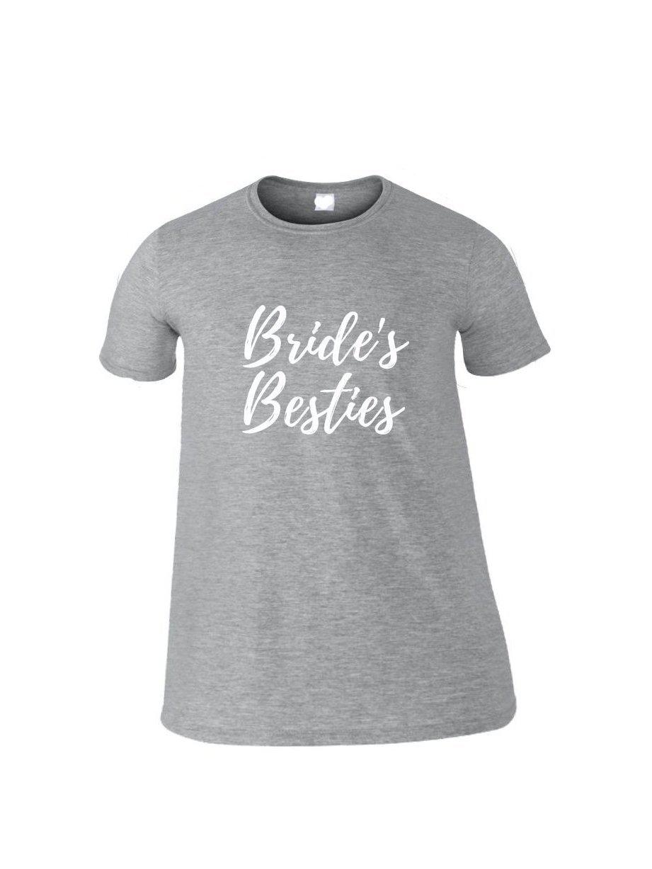 BRIDE'S BESTIES sleep tee | personalised bridesmaid pyjamas