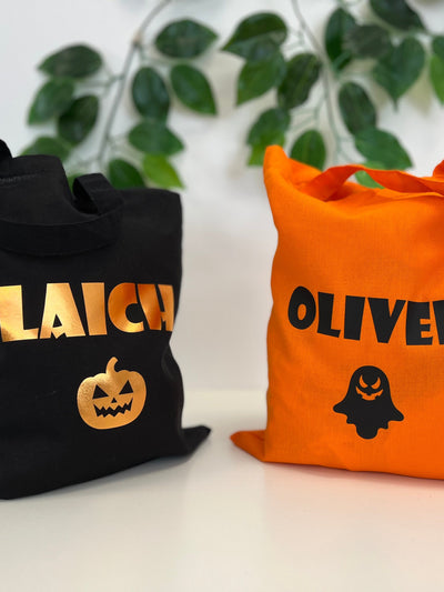 Personalised Halloween Trick or Treat Bag