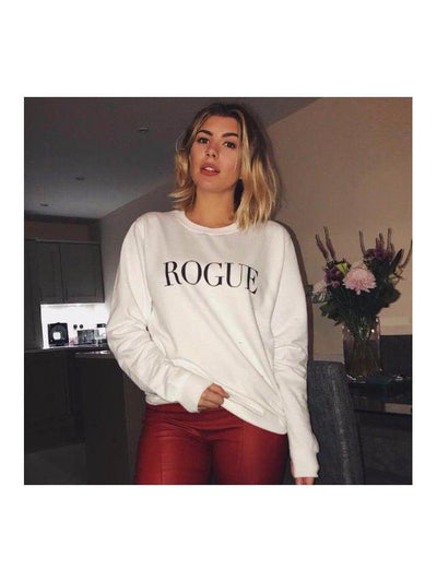 ROGUE sweatshirt in white