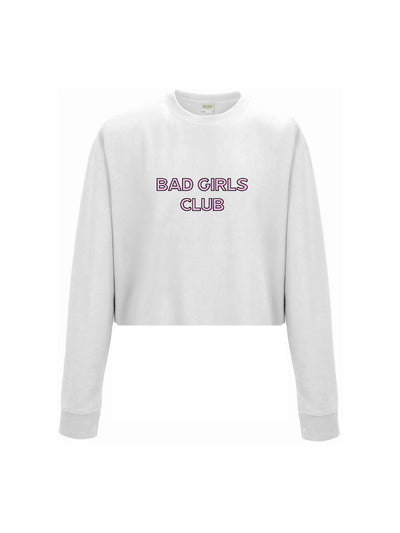 BAD GIRLS CLUB cropped sweatshirt